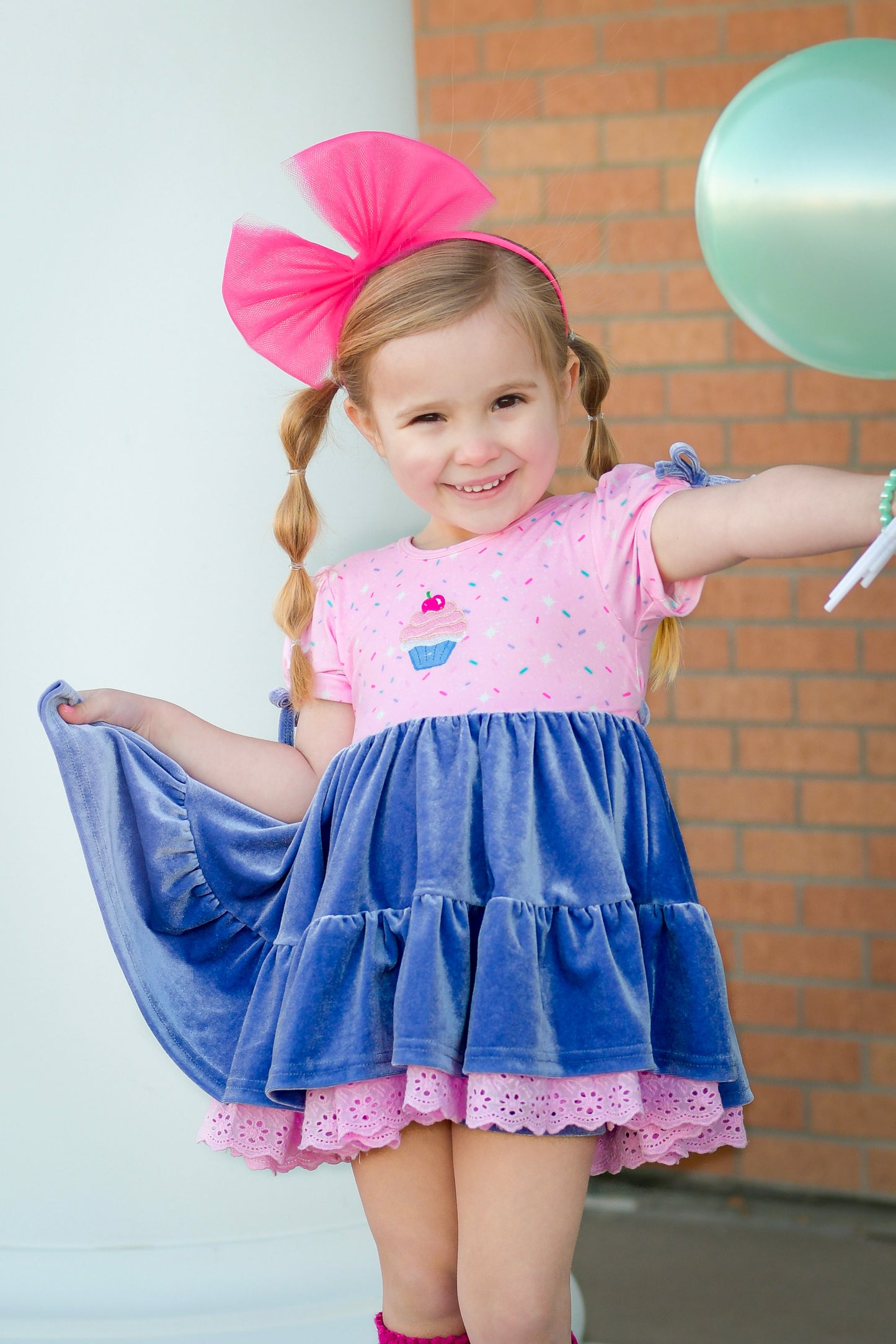 Jaylyn Twirl Dress Set - Sweet Sprinkles