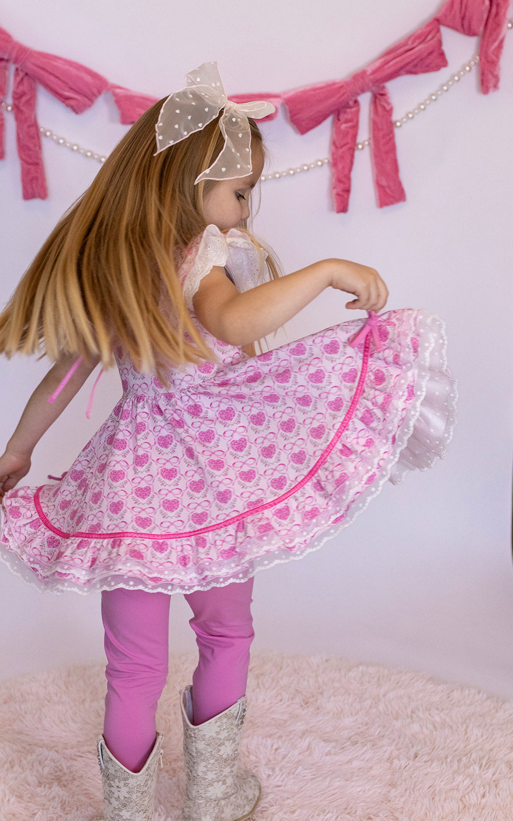 Riley 3 Piece Tunic Set - Rosie Hearts and Ribbons