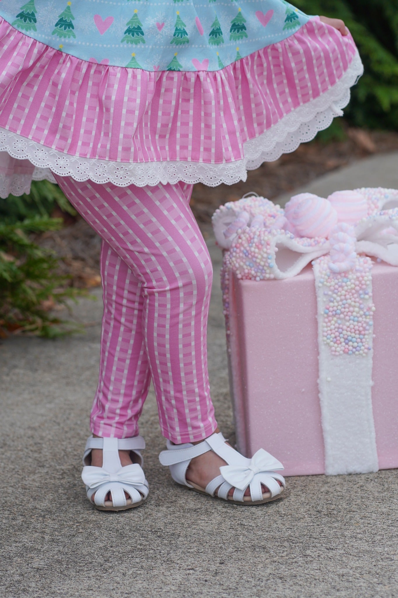 Chloe Tunic Set - Frosted Winterland