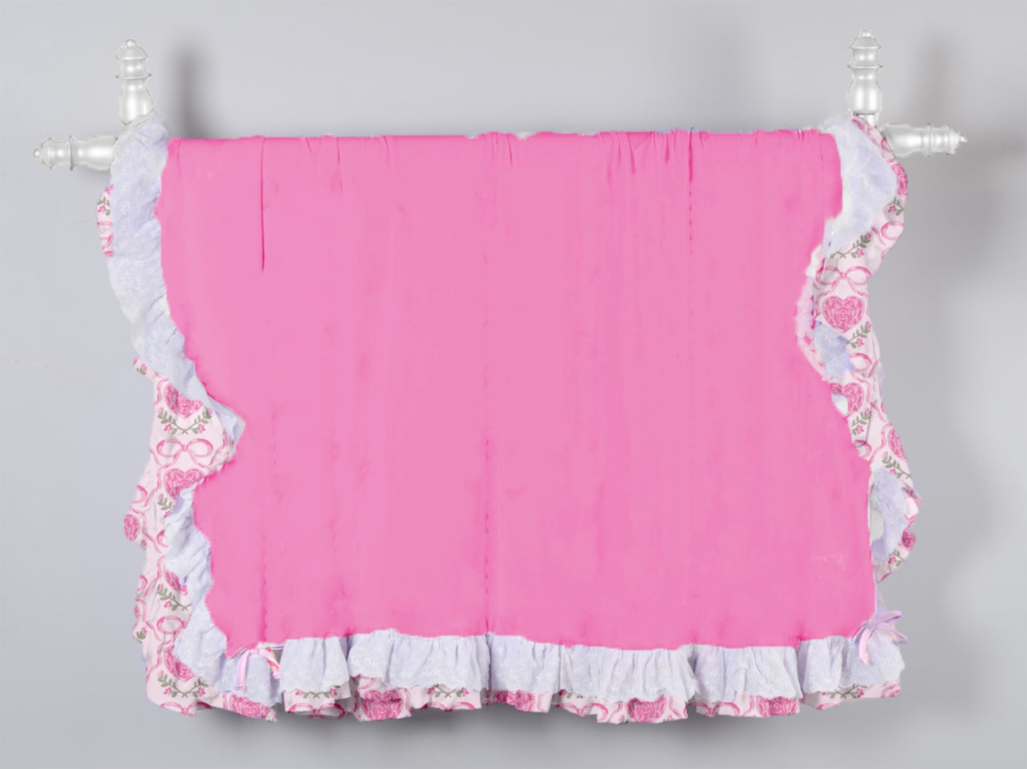 Dreamy Ruffle Blanket - Rosie Hearts and Ribbons