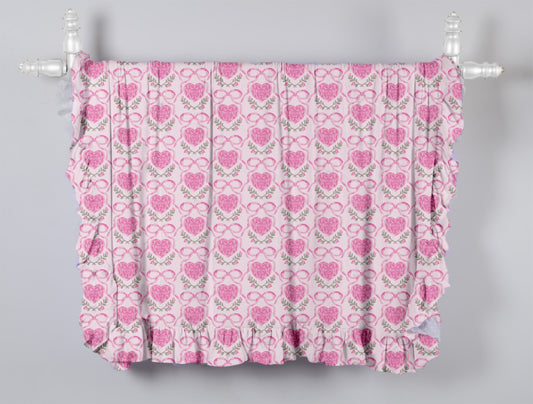 Dreamy Ruffle Blanket - Rosie Hearts and Ribbons