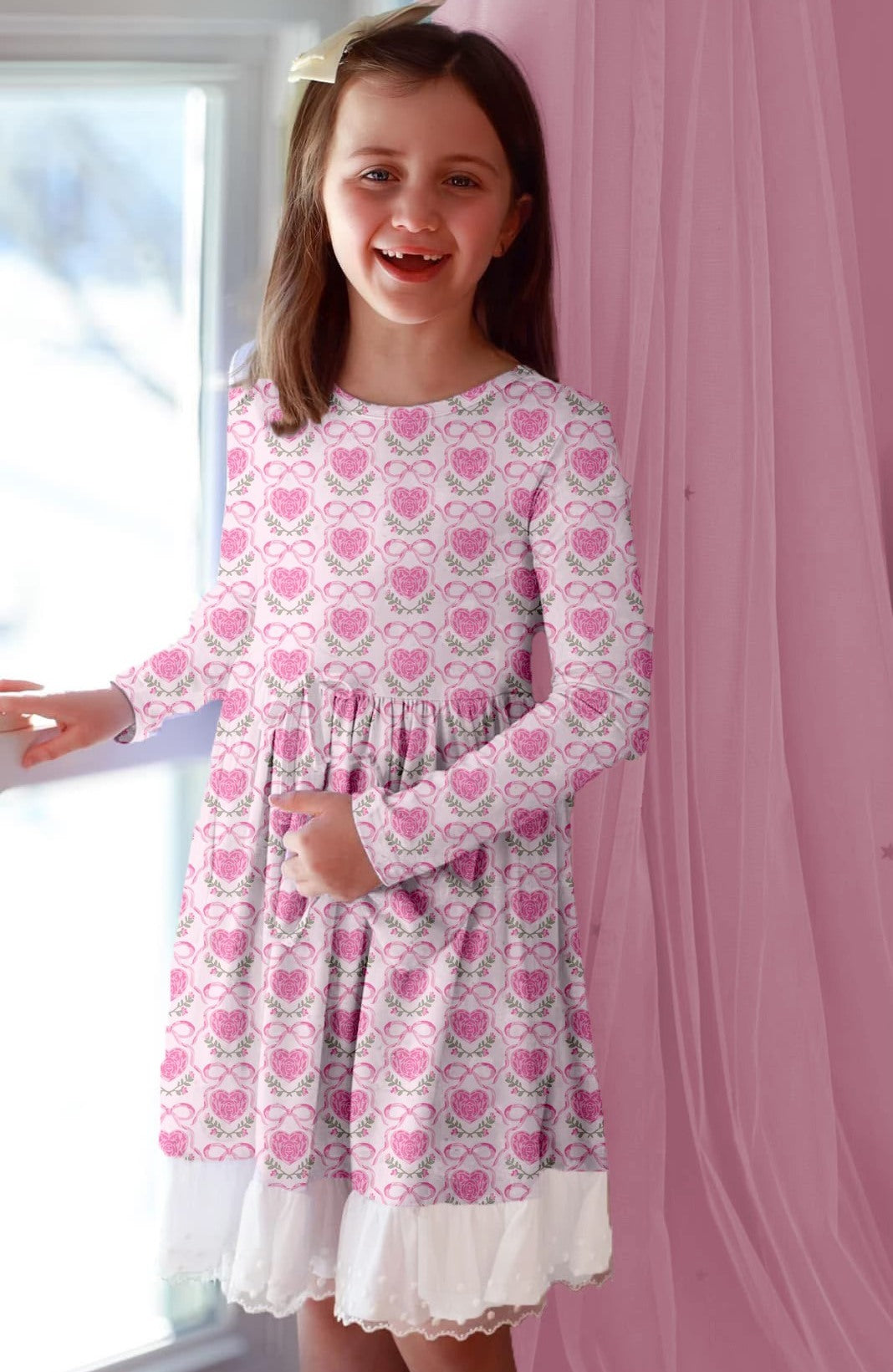 Daydream Lounge Gown Set - Rosie Hearts and Ribbons