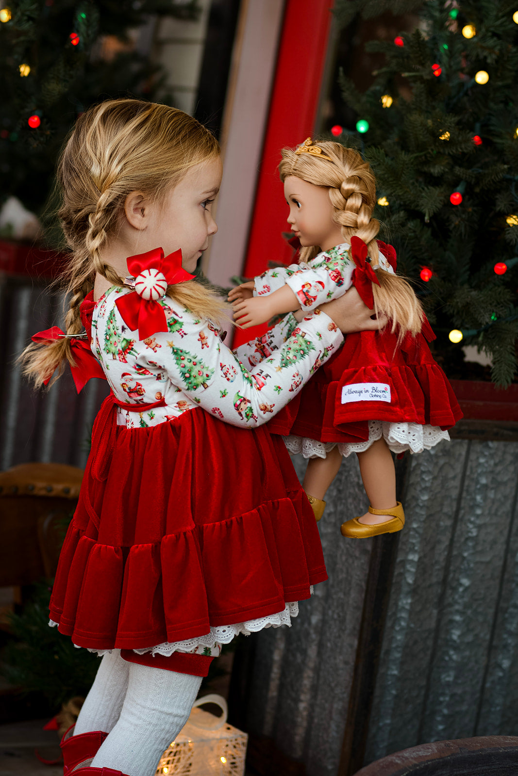 Jaylyn Twirl Dress Set - Santa's Workshop