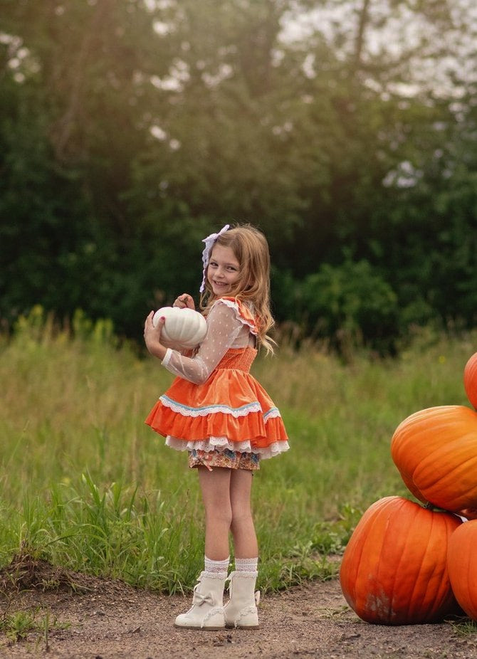 Evelyn Tunic Set - Vintage Fall Floral - Presale