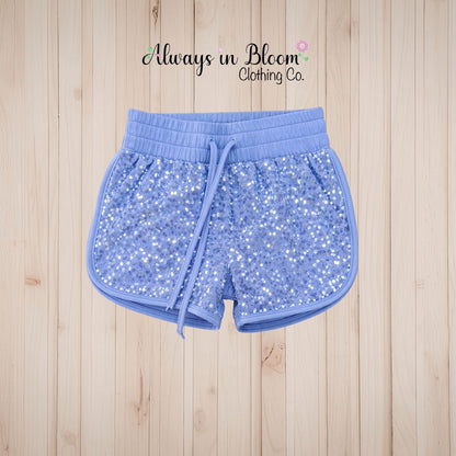 Luxe Velvet Sequin Shorties - pre-order