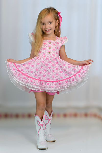 Riley 3 Piece Tunic Set - Rosie Hearts and Ribbons