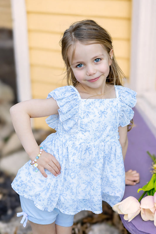 Pretty Play Set - Blue Toile