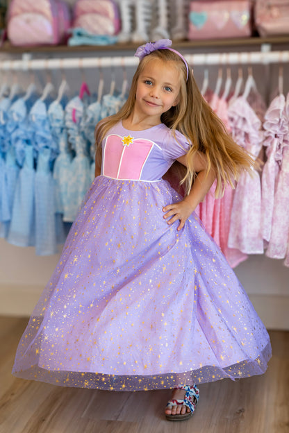 Bamboo Princess Lounge Gown - Golden Tower
