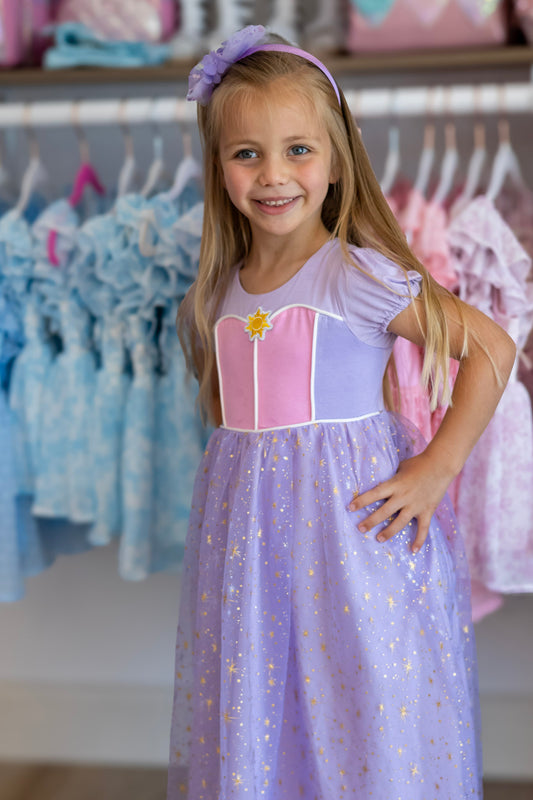 Bamboo Princess Lounge Gown - Golden Tower