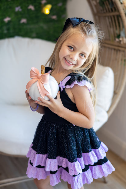 Smitten Kitten Lena Dress Set - Midnight Meow