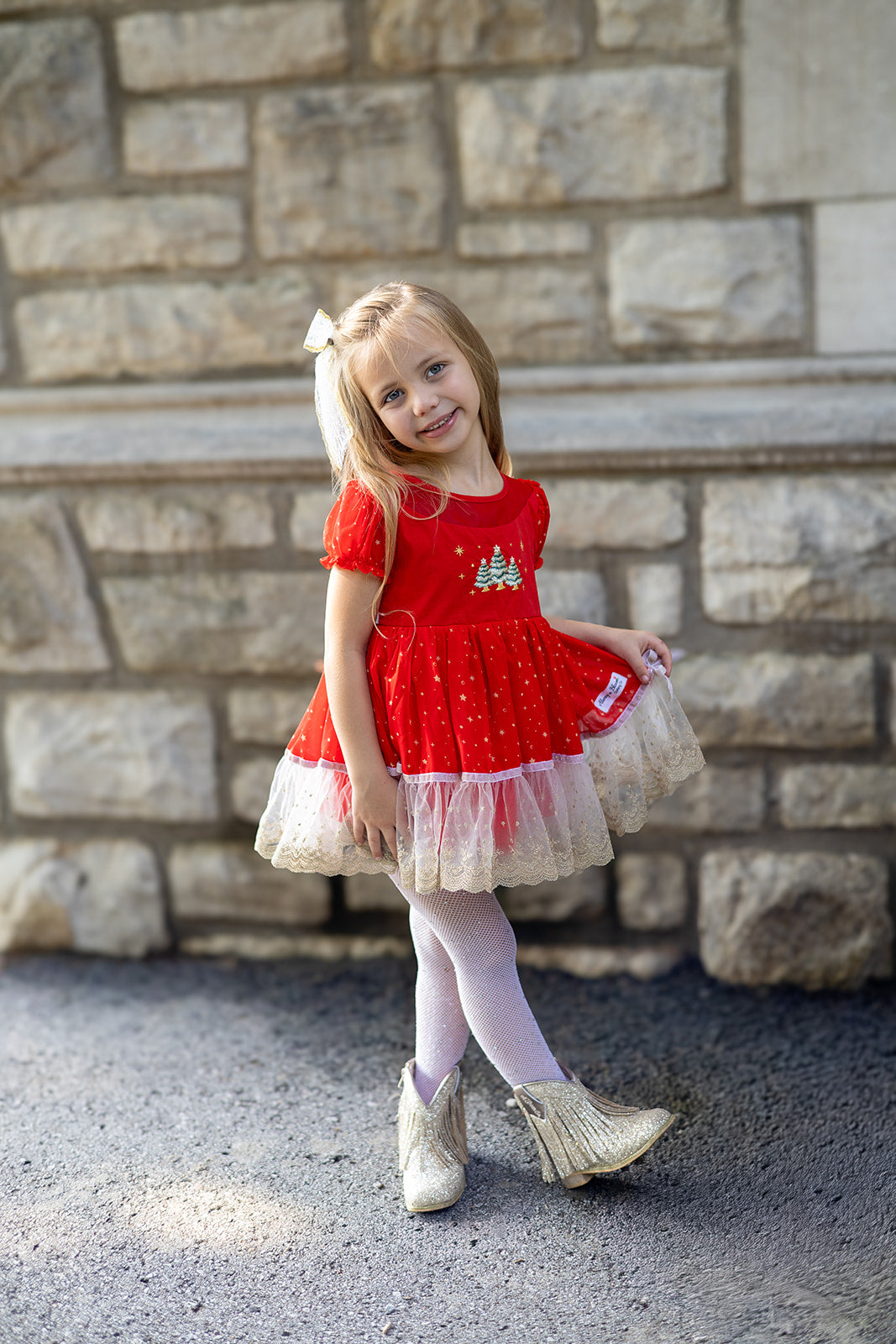 Sparkle & Bright Luxe Holiday Dress Set