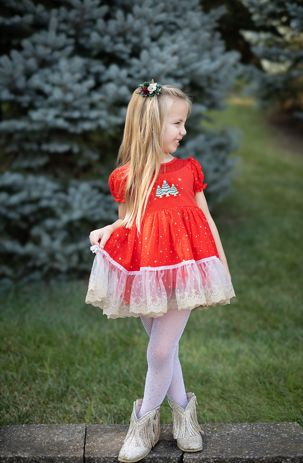 Sparkle & Bright Luxe Holiday Dress Set
