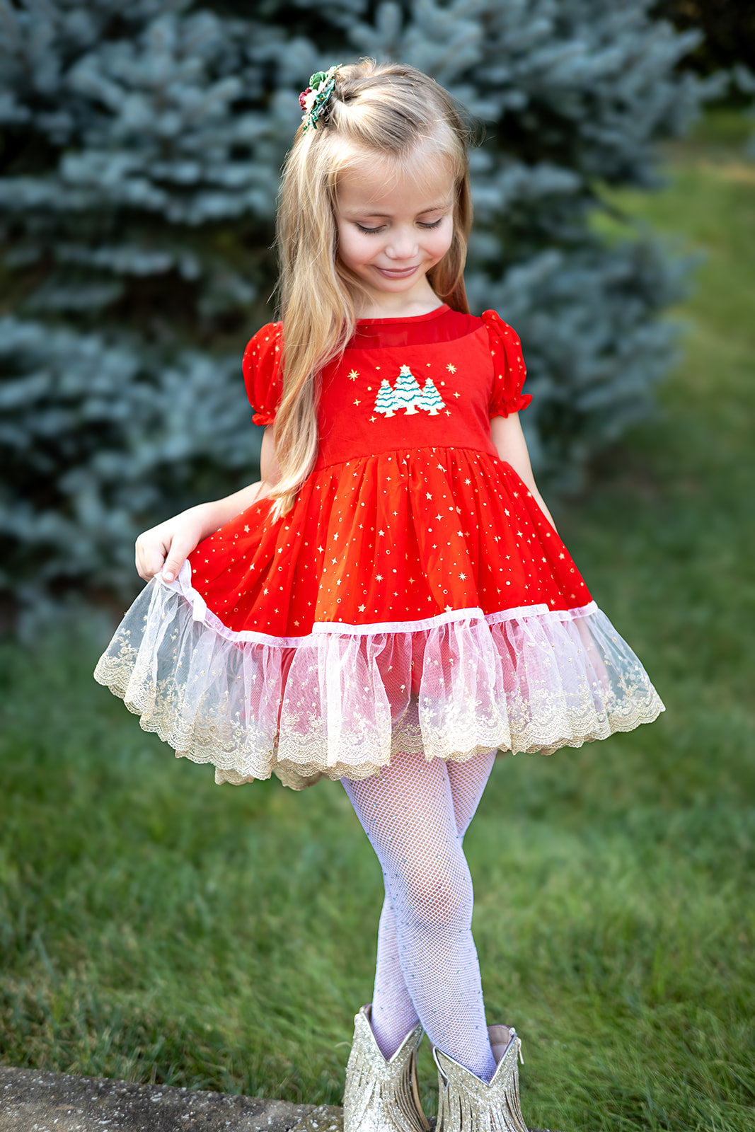 Sparkle & Bright Luxe Holiday Dress Set