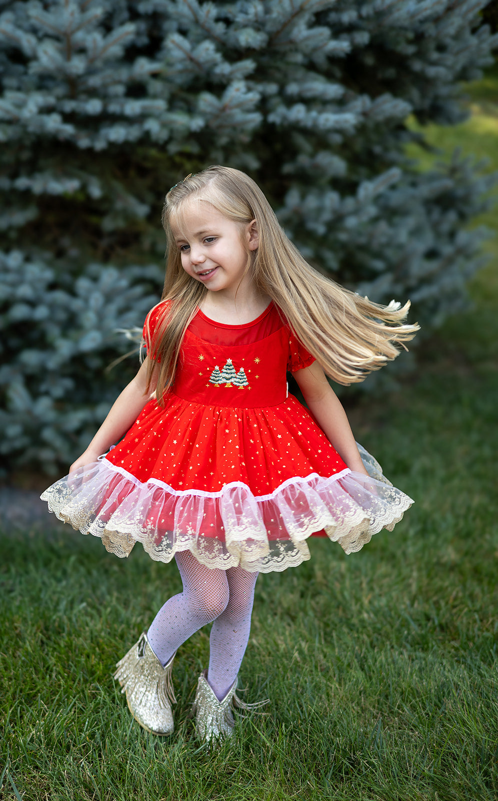 Sparkle & Bright Luxe Holiday Dress Set