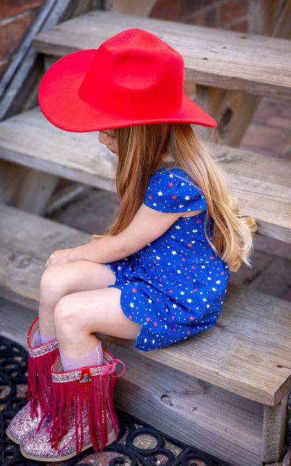 Scalloped Shortie Romper - Oh My Stars
