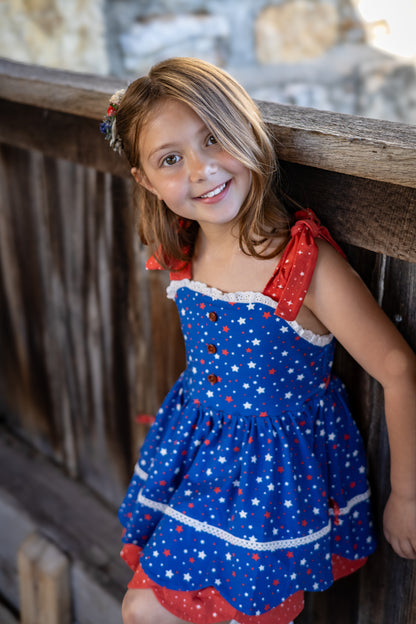 Summer Belle Scalloped Tunic Set - Oh My Stars