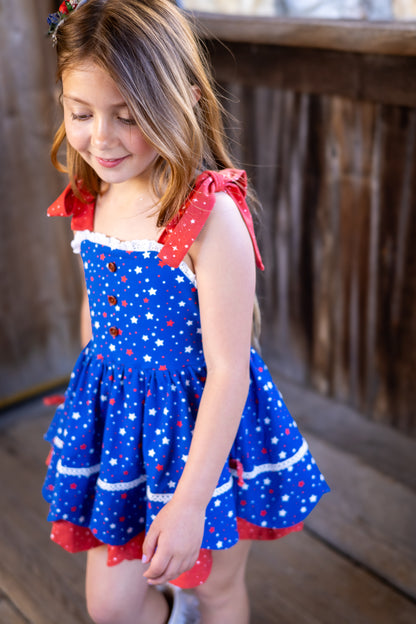 Summer Belle Scalloped Tunic Set - Oh My Stars