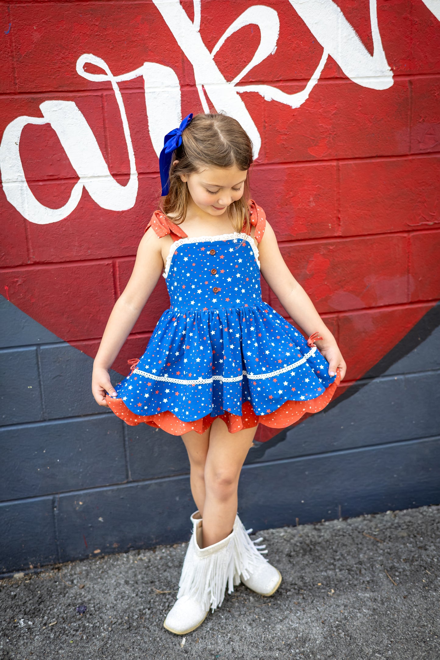 Summer Belle Scalloped Tunic Set - Oh My Stars