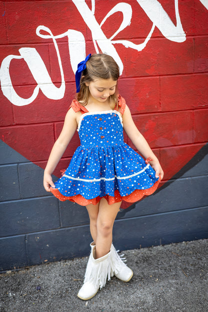 Summer Belle Scalloped Tunic Set - Oh My Stars
