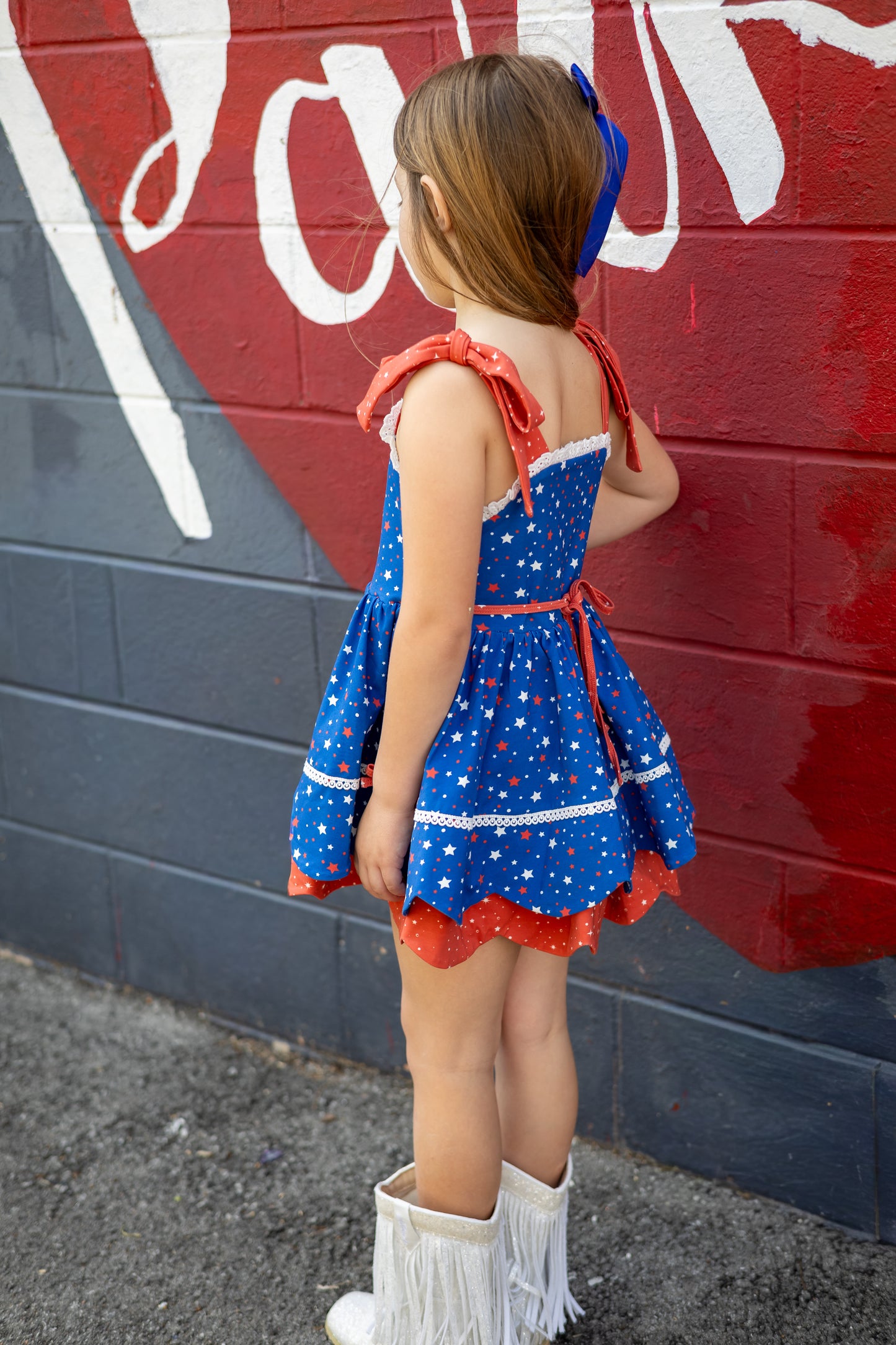 Summer Belle Scalloped Tunic Set - Oh My Stars