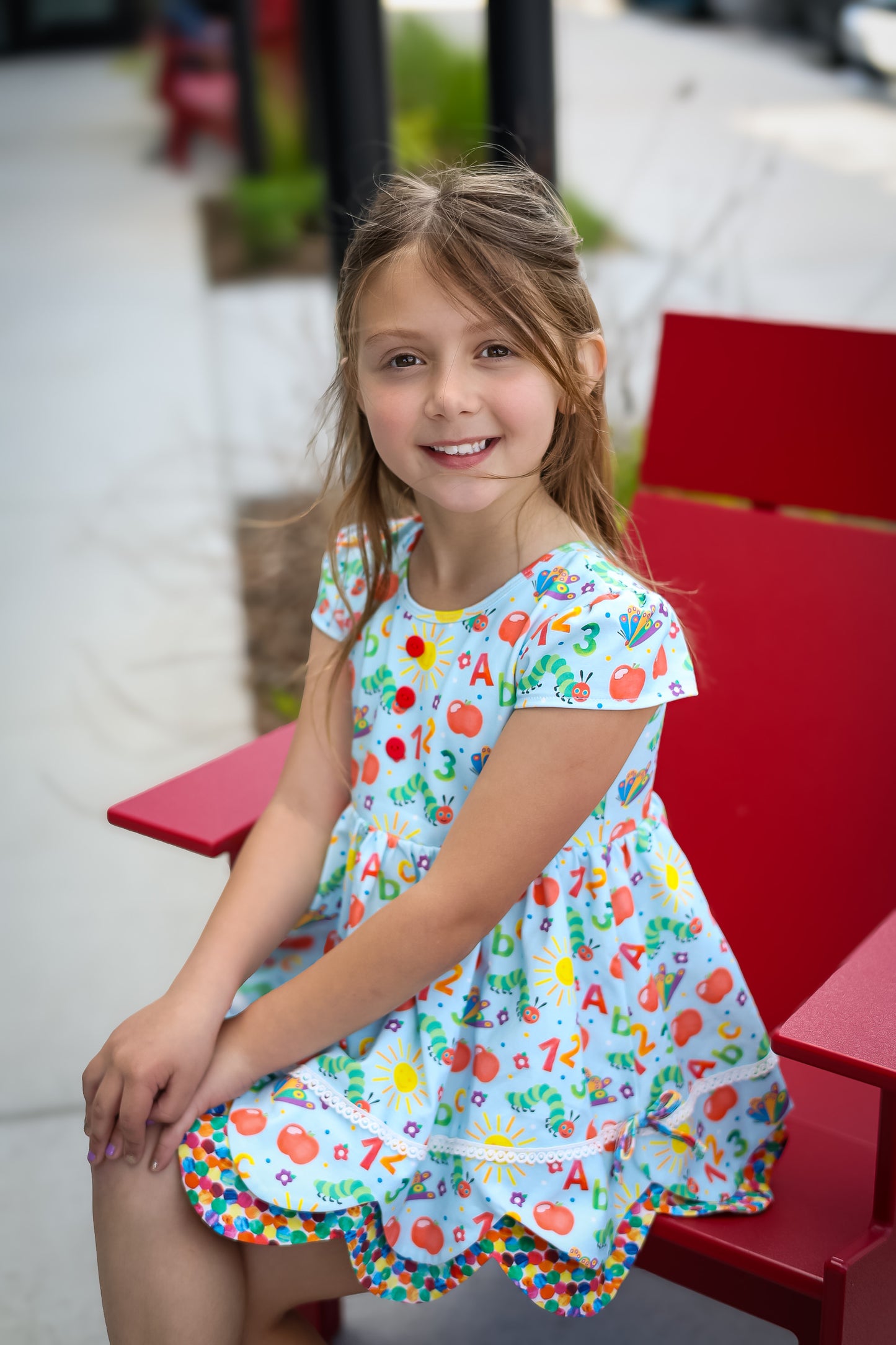 Scalloped Belle Tunic Set - Hungry Caterpillar Vol. 3