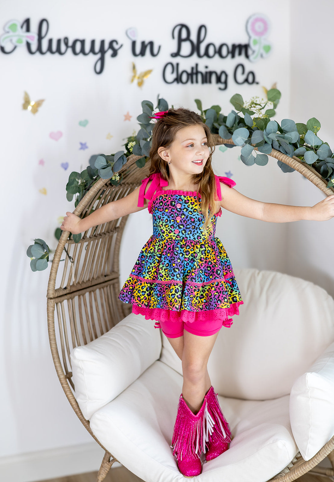 Summer Belle Tunic Set - Color Me Wild