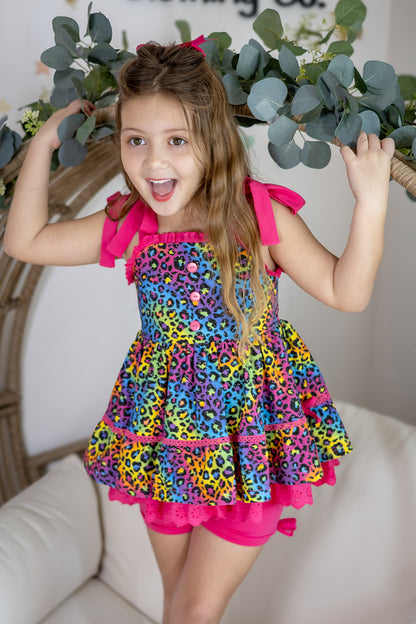 Summer Belle Tunic Set - Color Me Wild