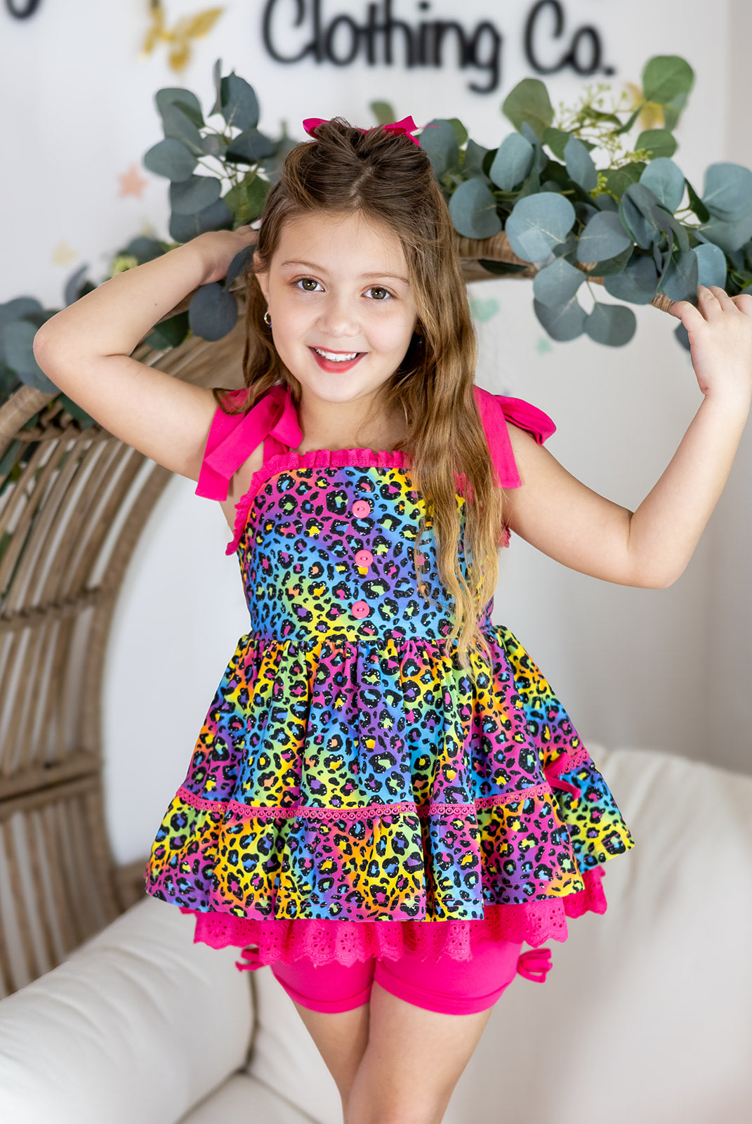 Summer Belle Tunic Set - Color Me Wild