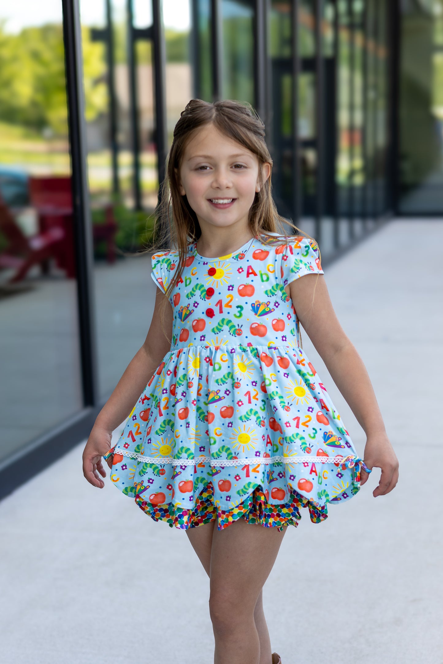 Scalloped Belle Tunic Set - Hungry Caterpillar Vol. 3