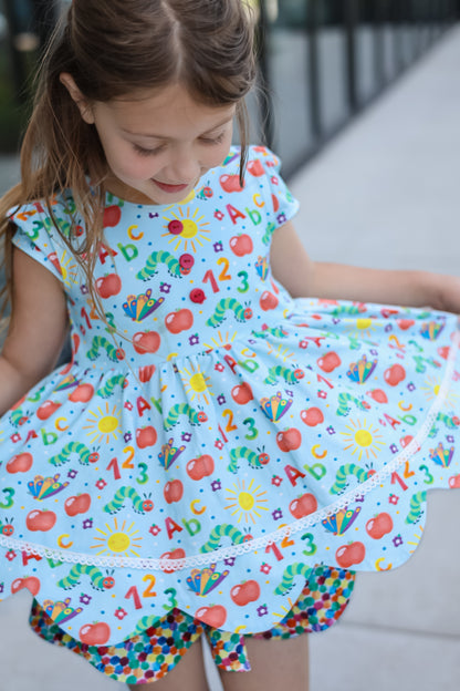Scalloped Belle Tunic Set - Hungry Caterpillar Vol. 3
