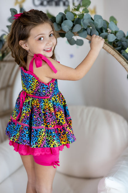 Summer Belle Tunic Set - Color Me Wild