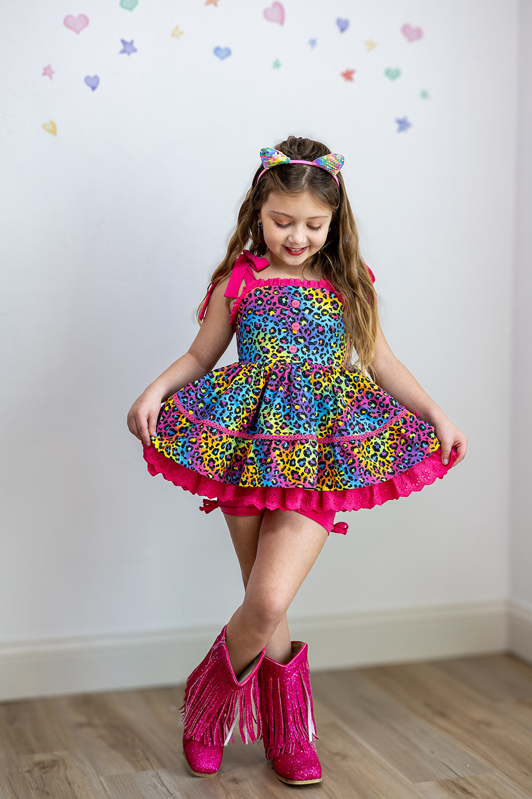 Summer Belle Tunic Set - Color Me Wild