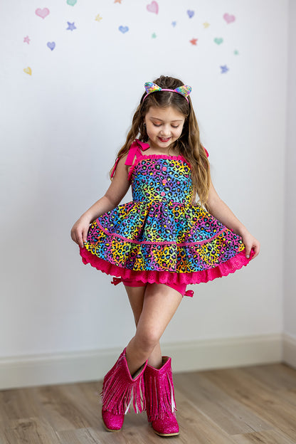 Summer Belle Tunic Set - Color Me Wild