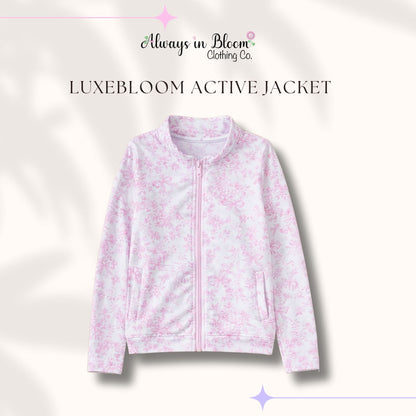 LuxeBloom Jacket - Pretty in Pink
