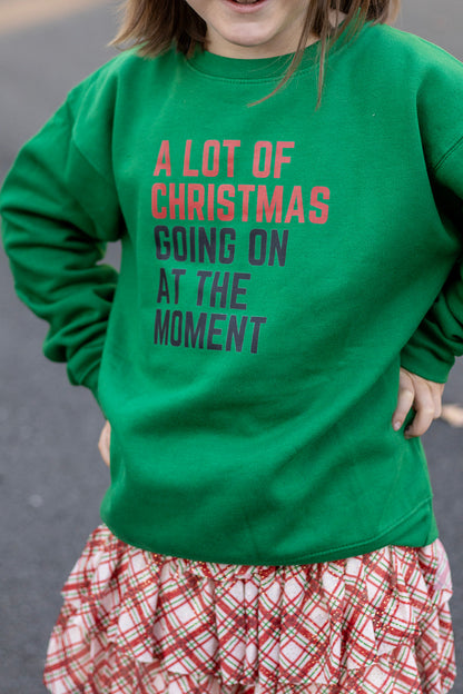 Taylors Christmas | Girls Holiday Sweatshirt