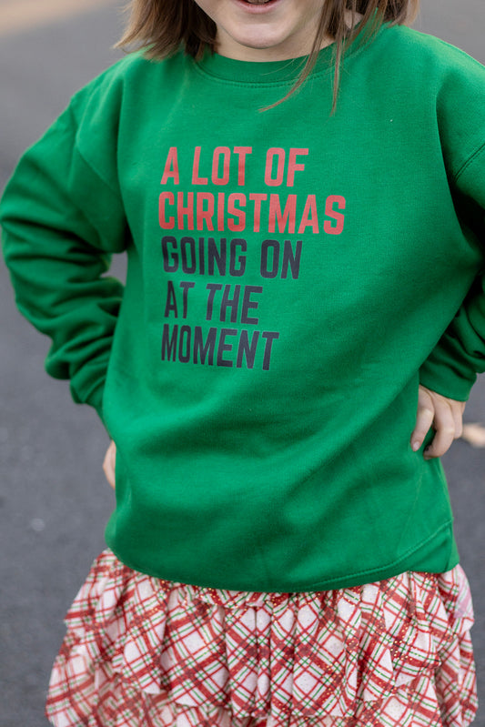Taylors Christmas | Girls Holiday Sweatshirt