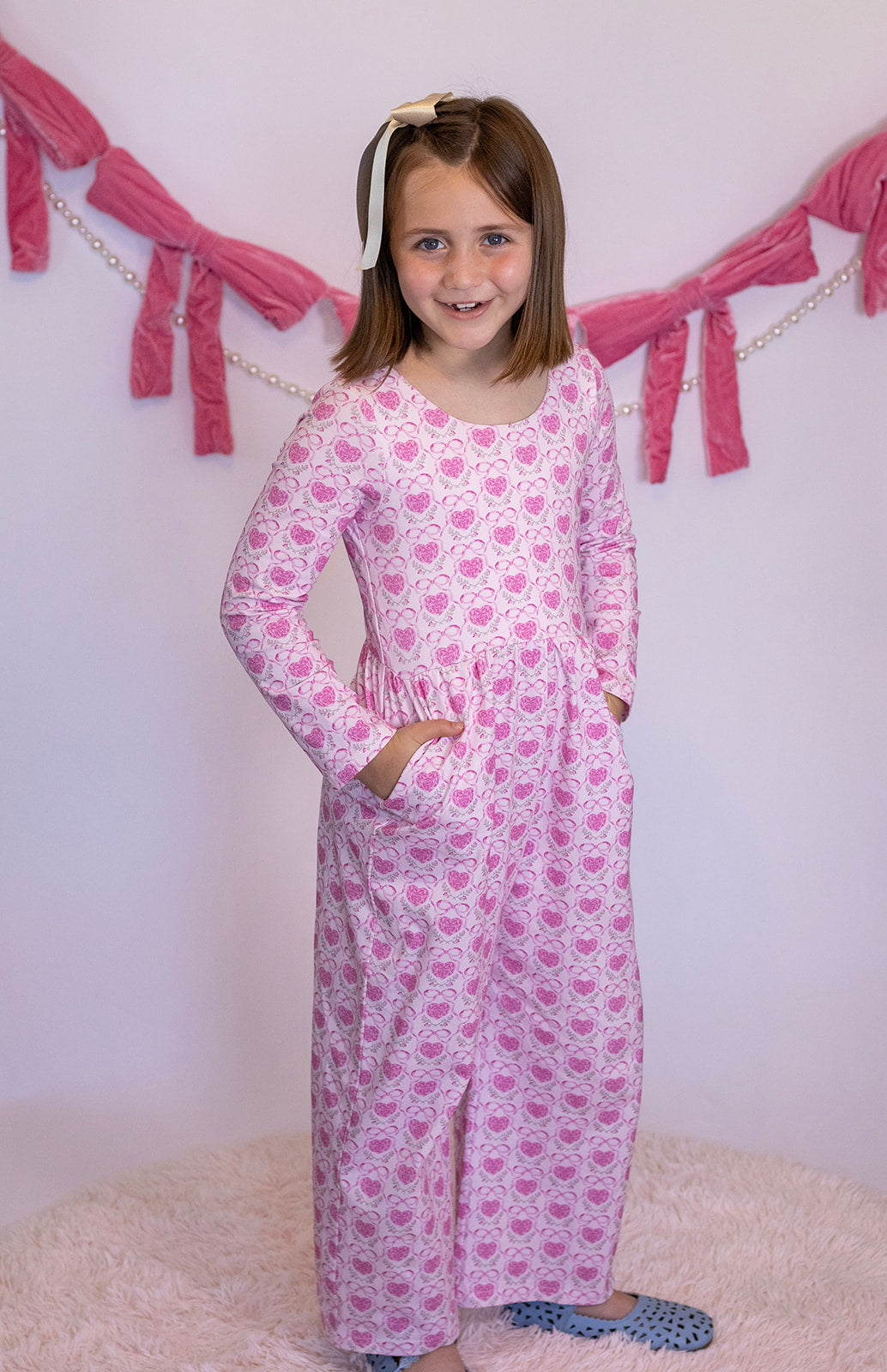 Caroline Leggy Romper - Rosie Hearts and Ribbons