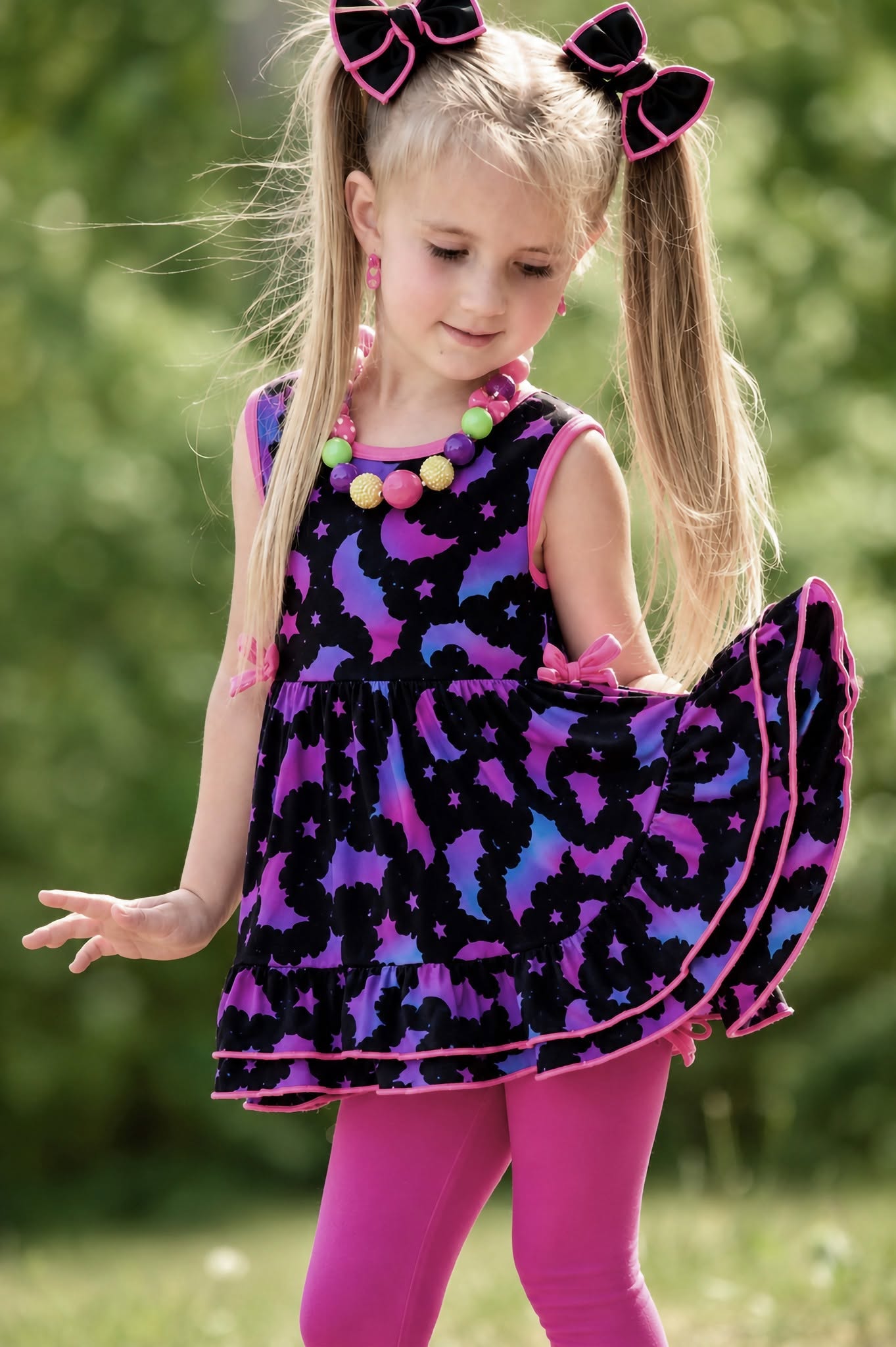 Play All Day 3 Piece Tunic Set - Go Batty