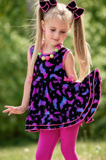 Play All Day 3 Piece Tunic Set - Go Batty