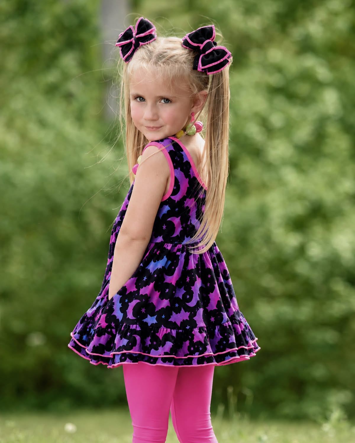 Play All Day 3 Piece Tunic Set - Go Batty