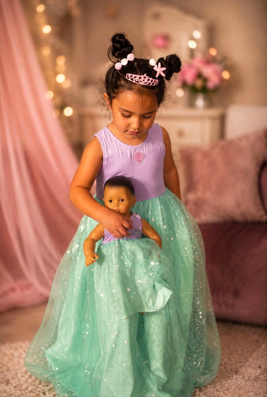 Bamboo Princess Lounge Gown - Sea Princess