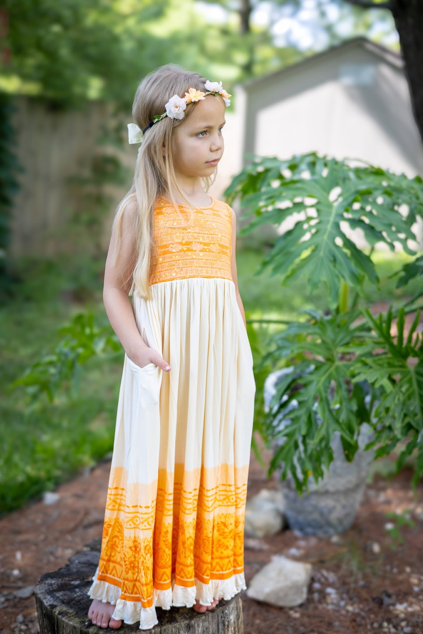 Bamboo Princess Lounge Gown - Wayfinder