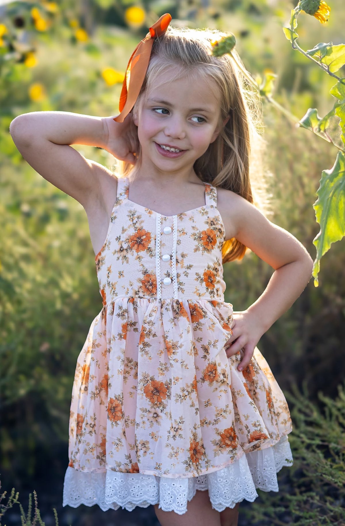 Charlotte Dress Set - Autumn Blossom
