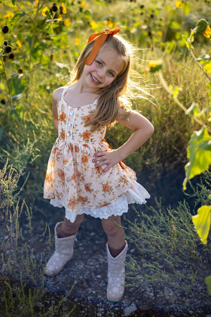 Charlotte Dress Set - Autumn Blossom