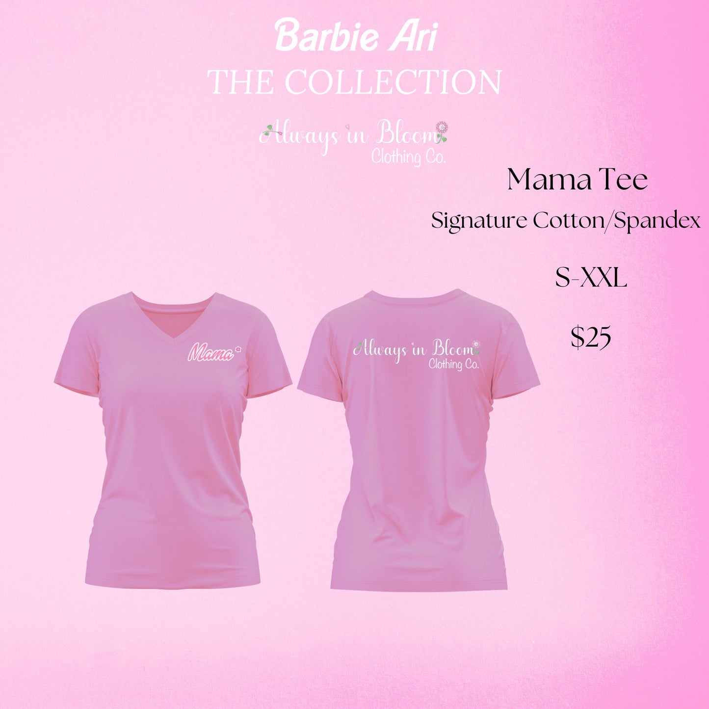 Women's Barbie Ari Mama Tee