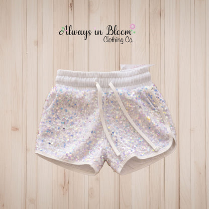 Luxe Velvet Sequin Shorties - pre-order