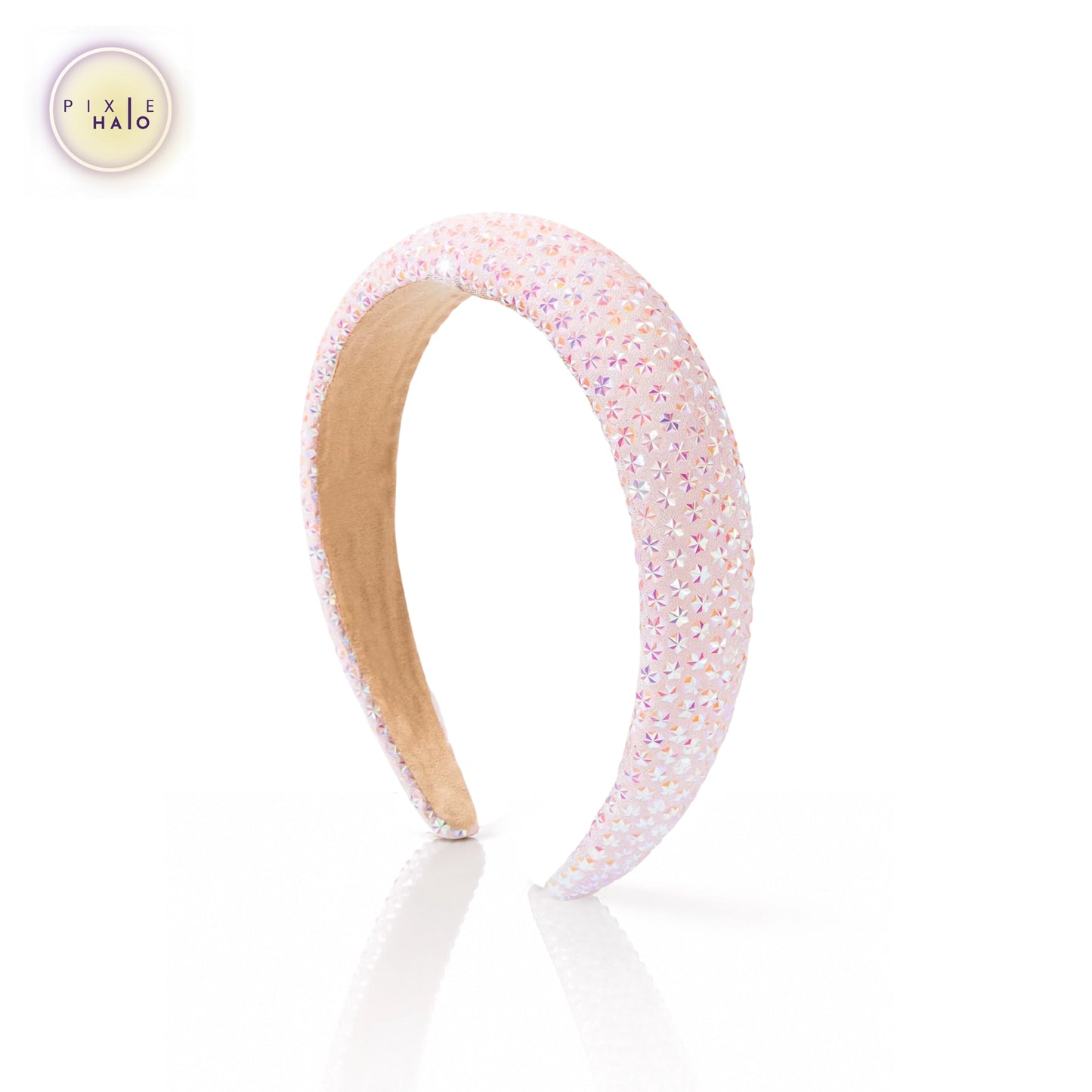 Starburst Crystal Headband - Pink