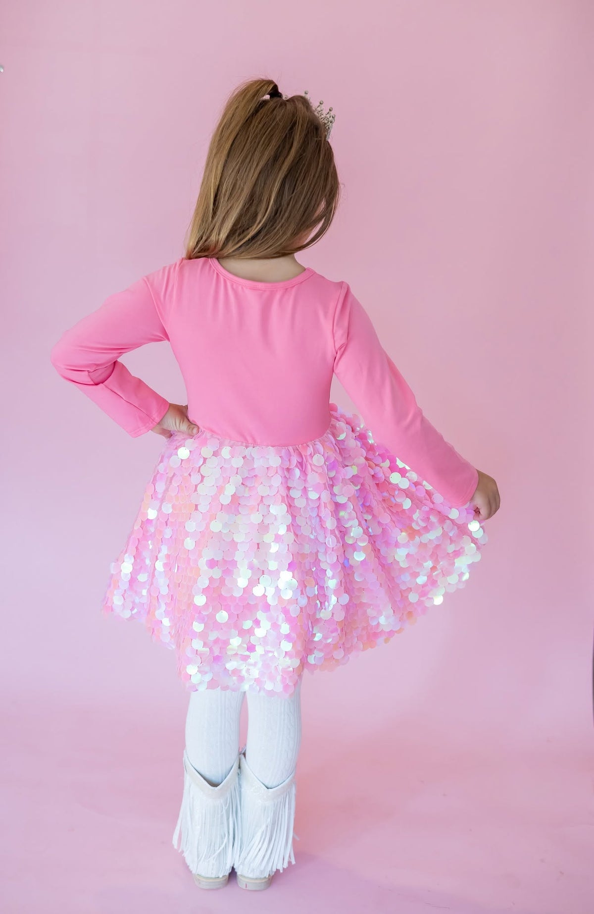 Jolie Confetti Dress Set￼ - Pretty in Pink