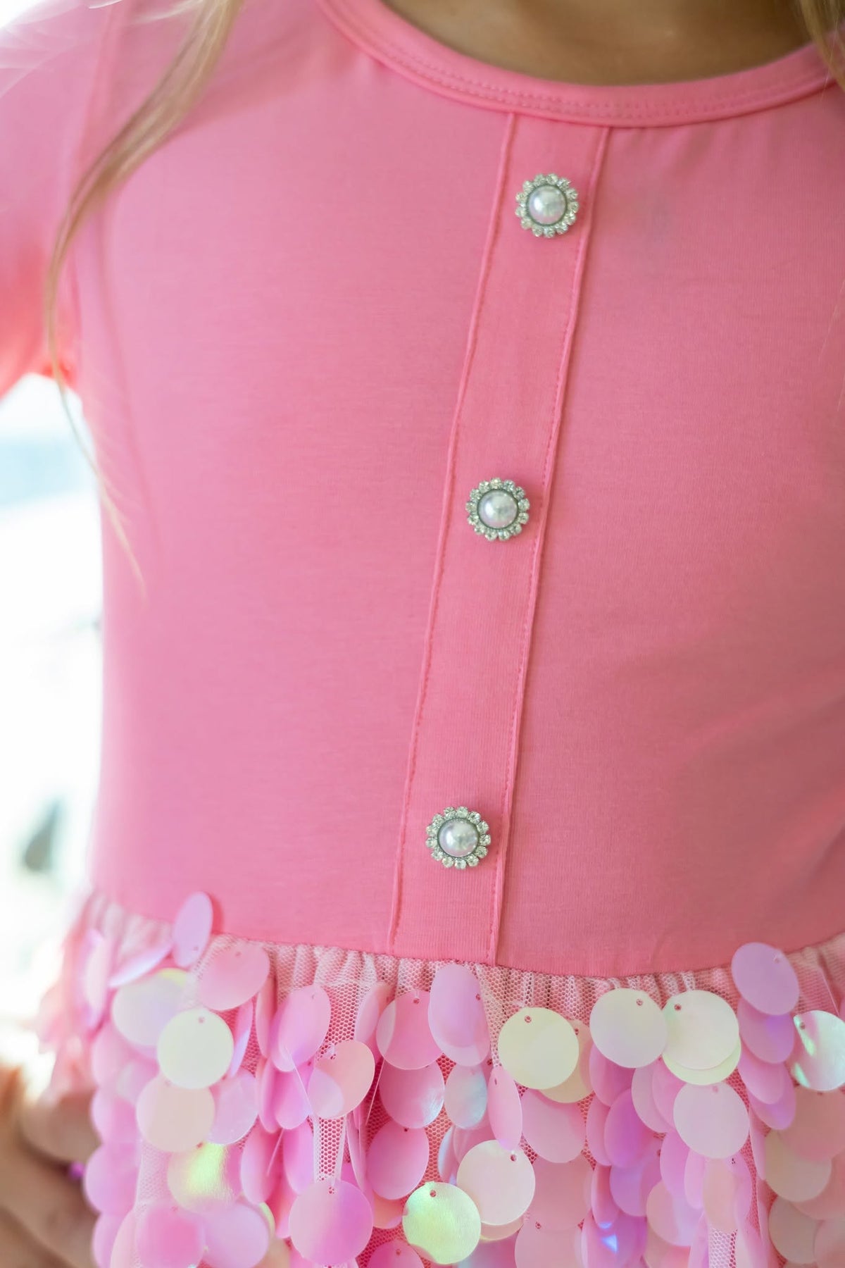 Jolie Confetti Dress Set￼ - Pretty in Pink