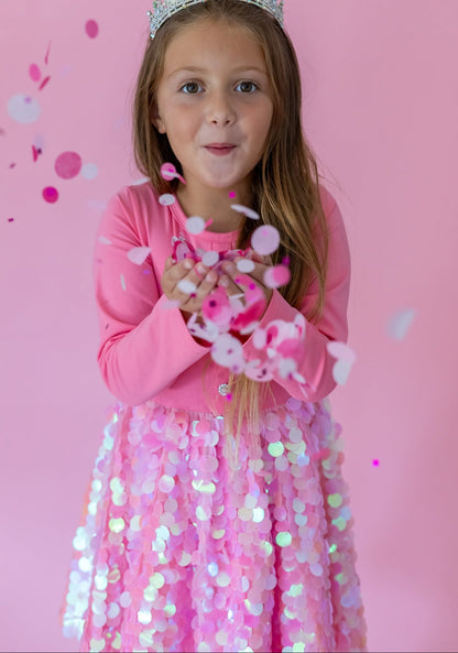 Jolie Confetti Dress Set￼ - Pretty in Pink